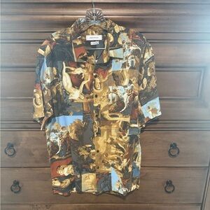 Multicolor Abstract Patterned Garment